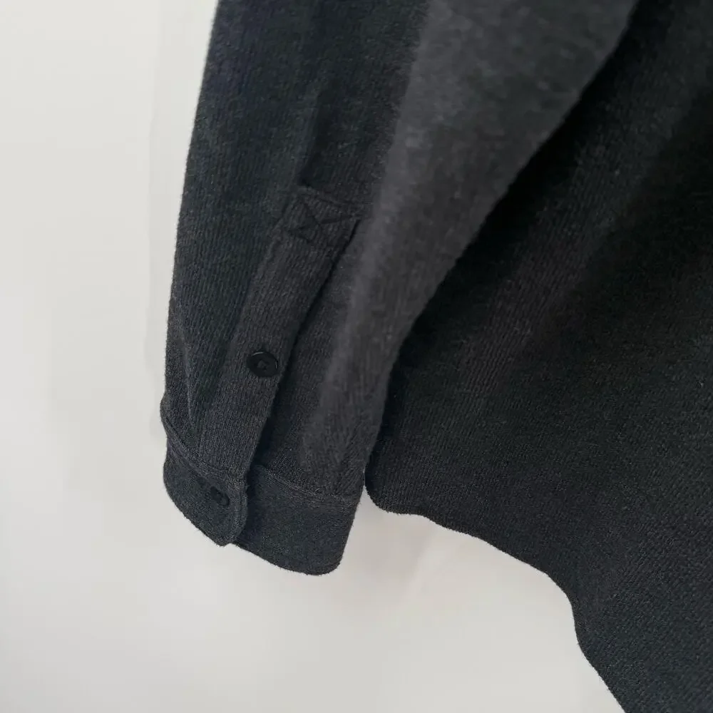 J.Crew Shacket Sweater Shirt Men’s XL Long-sleeve textured button cotton blend